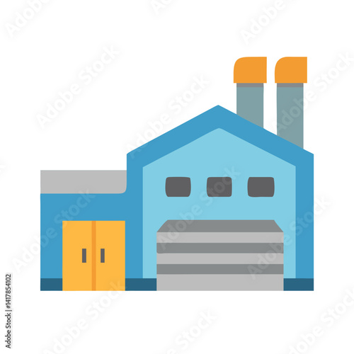  Modern warehouse icon design for industrial applications
