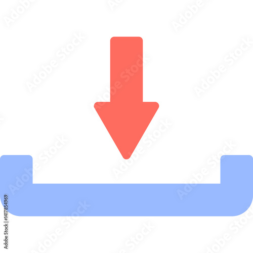 Download single vector illustration icon