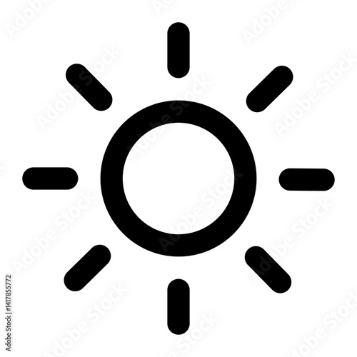 bright icon for illustration