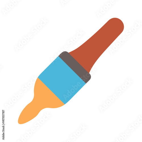  Stylish paintbrush vector illustration for artists