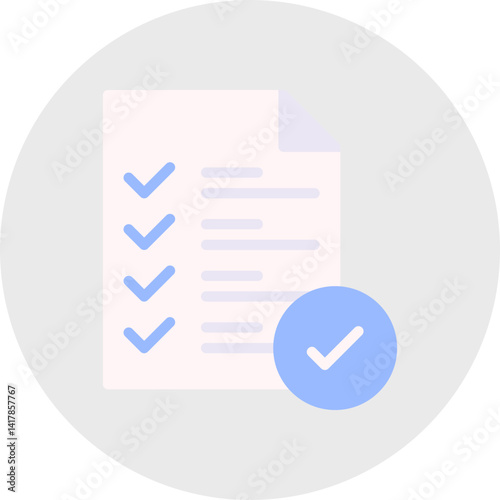 Checking free single vector illustration icon