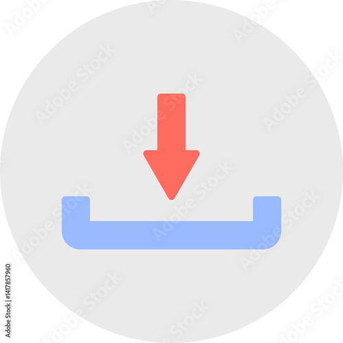 Download single vector illustration icon