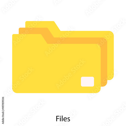 Files single vector illustration icon