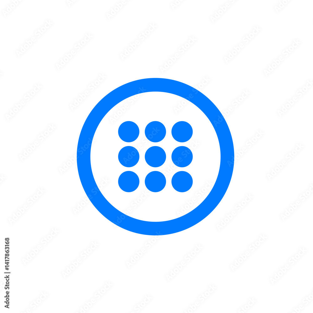 3x3 Circle Grid 3x3 Circle Grid