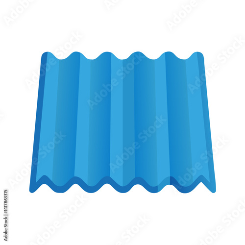  Stylish roofing sheet vector illustration for builders