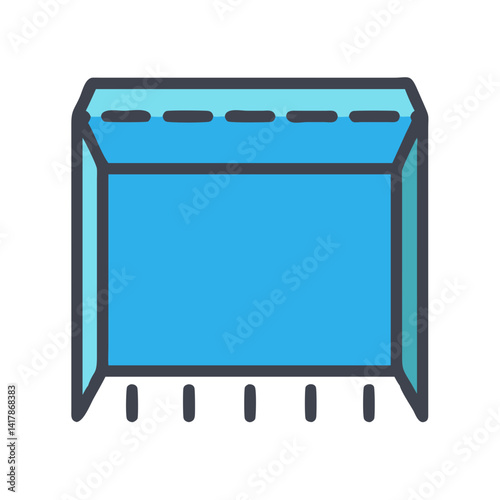  Stylish tarp vector illustration for sheltering