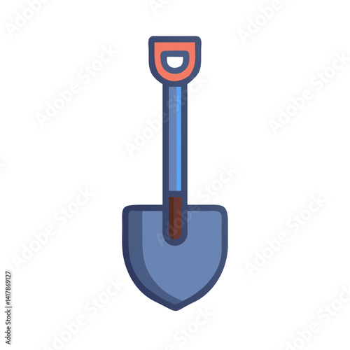  Trench Shovel Icon for Construction Projects