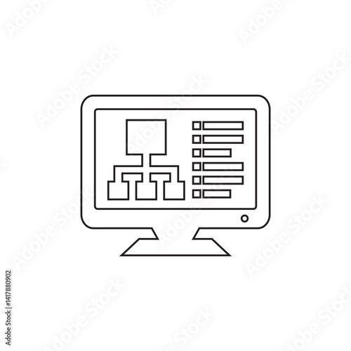organization icon , business icon vector