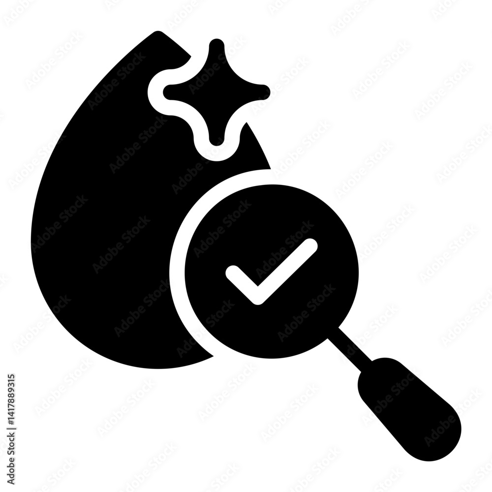 clean water glyph icon clean water glyph icon