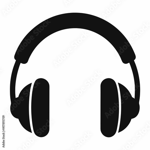 headphones isolated on white background
