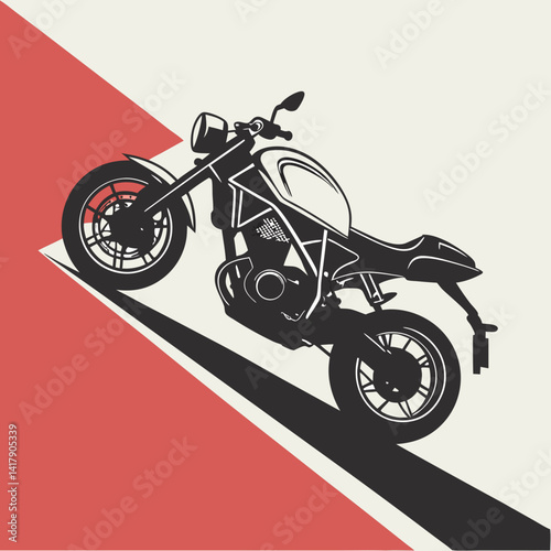 motorcycle sport bike silhouette