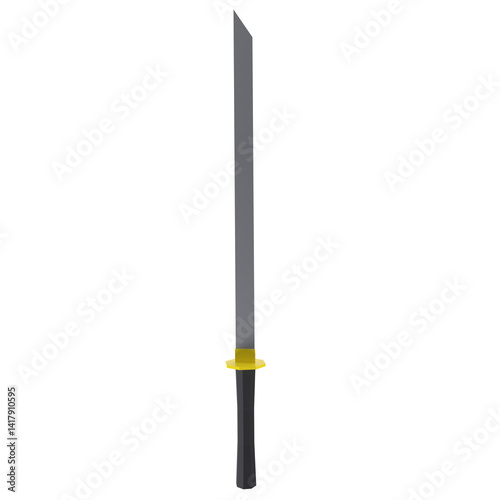 Sword isolated on transparent