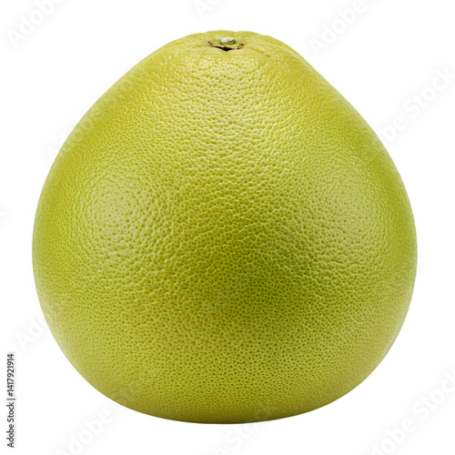 Explore the Texture of a Pomelo with Transparent Background