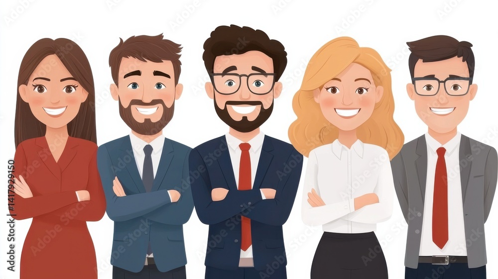 A diverse group of office professionals collaborating on a project, brainstorming ideas and working together in a modern, technology-enabled workspace