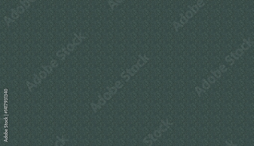 Canvas Print Seamless dark green textured pattern repeating across surface, providing consist