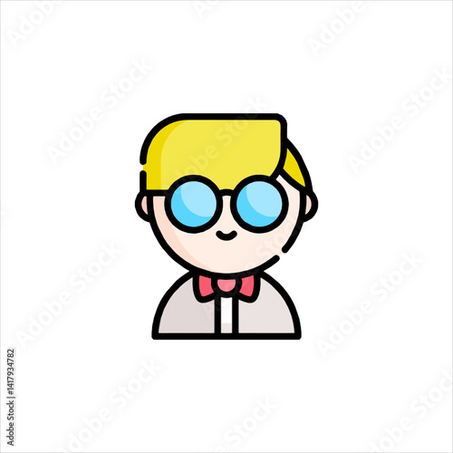 funny cartoon genius