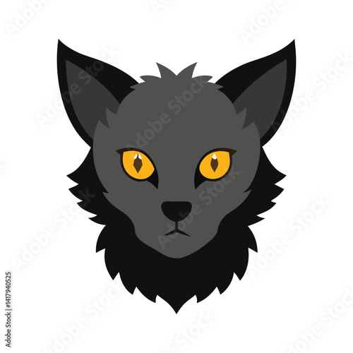 vector illustration of a cat 