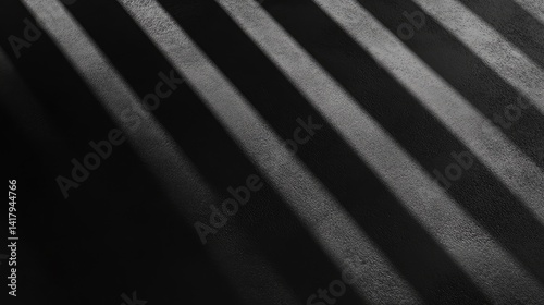 Obraz na płótnie Shadowed diagonal black background with clean edges and premium look. w salonie
