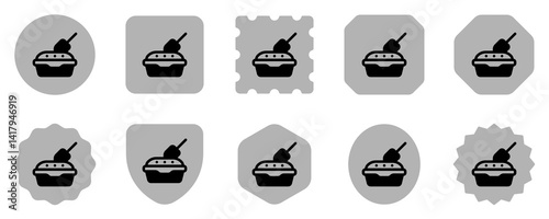 Editable litter box vector icon. Veterinary, animal, pet care, pet shop. Part of a big icon set family. Perfect for business, web and app interfaces, presentations, infographics, etc