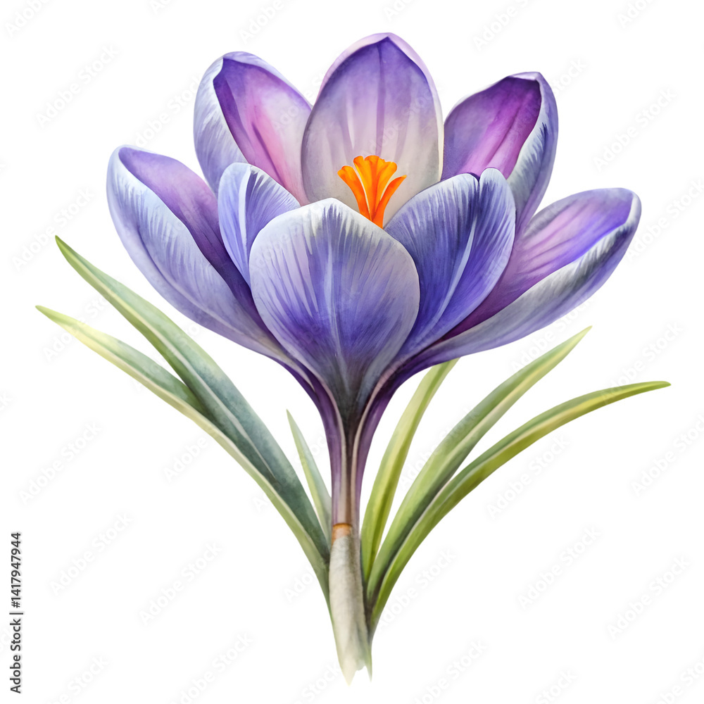 Fototapeta premium Fresh Calla Lily with Natural Water Effect