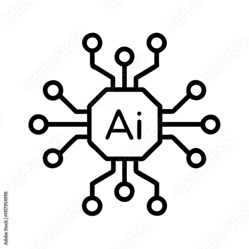 Artificial intelligence ai chip circuit technology machine learning neural network innovation ai core