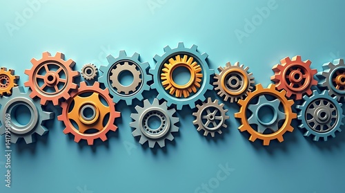 Abstract colorful circles background design