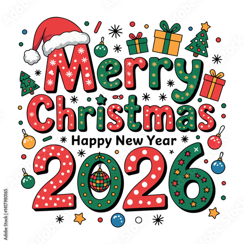 Merry Christmas and Happy New Year 2026