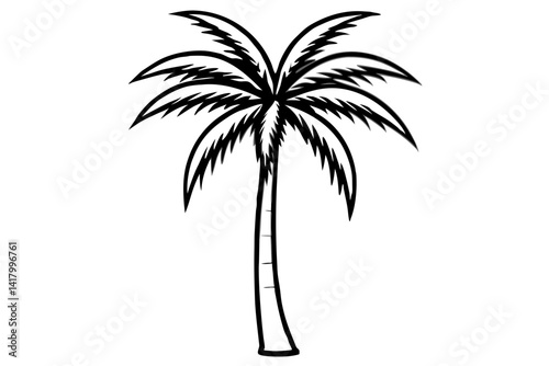 palm tree silhouette