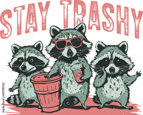 STAY TRASHY SVG