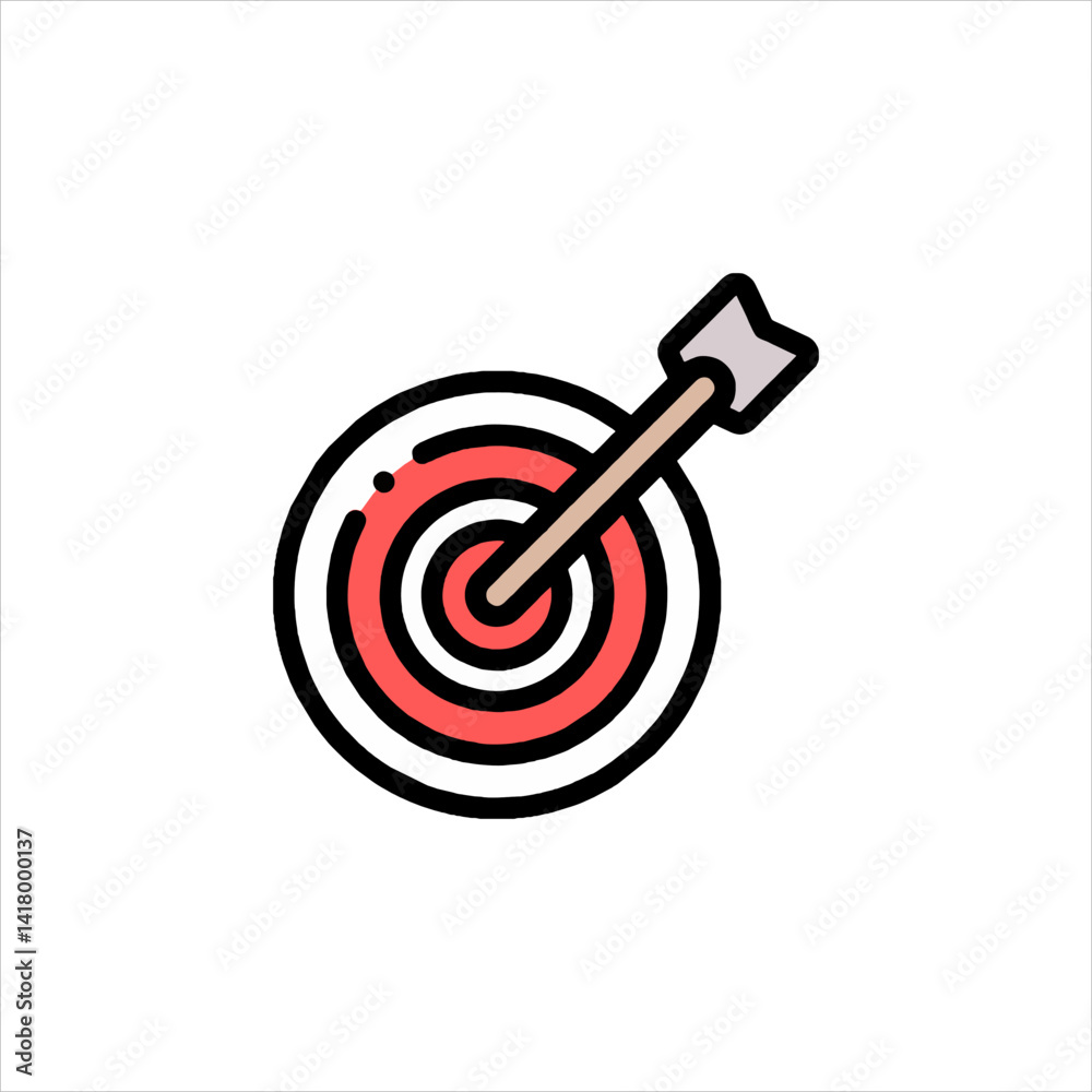 dart hitting target