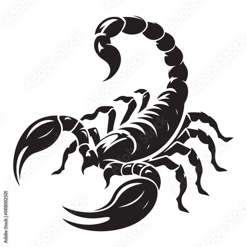 Powerful Scorpion Vector Illustration A Symbol of Strength and Resilience
