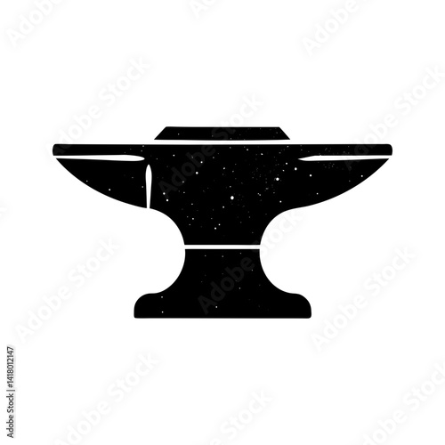 Anvil Silhouette vector illustration
