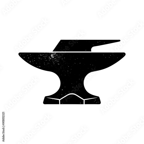 Anvil Silhouette vector illustration