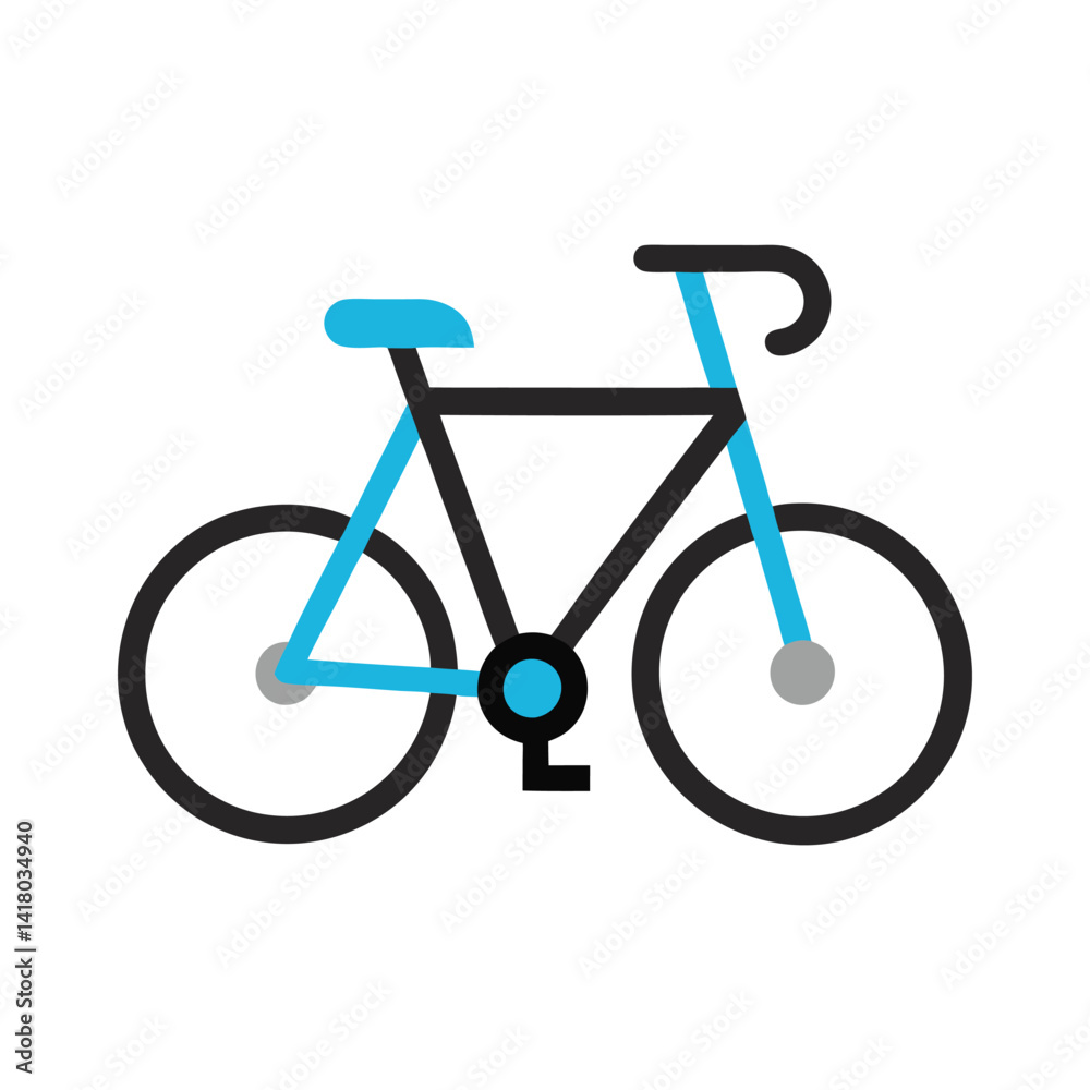 bicycle bike vehicle line icon vector art illustration bicycle bike vehicle line icon vector art illustration