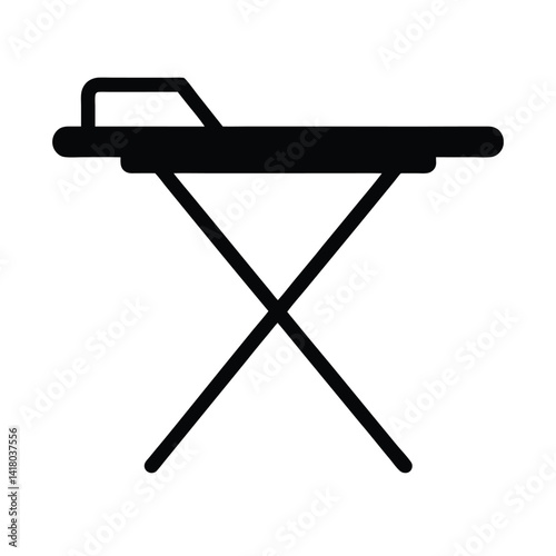Ironing Board Icon Vector Illustration