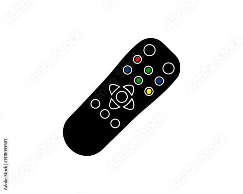 creative details Remote control icon Vector Illustration  