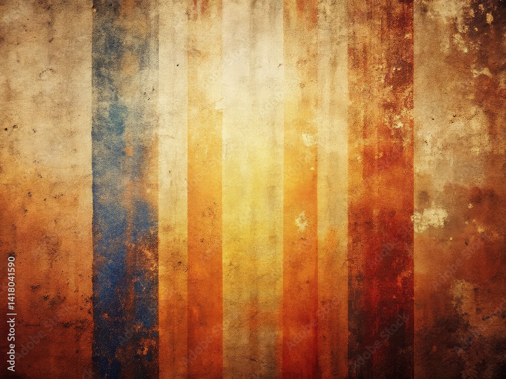Beige Concrete Texture, Abstract Vintage Background, Grunge Wall, Retro Photography, Vertical Image, Rough Surface