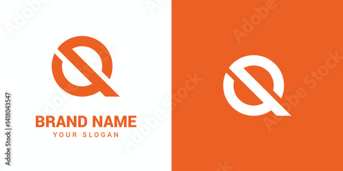 q alphabet logo Template design element with modern concept.