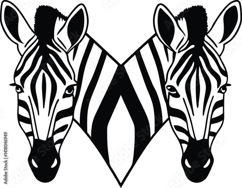 zebra vector illustration, silhouette, pattern, fauna, skin, equus