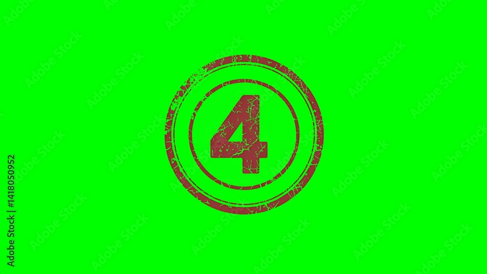 Animated number 
