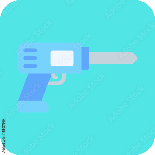 Drill single vector illustration icon