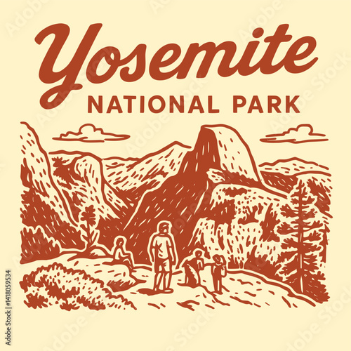 Yosemite National Park Overlook