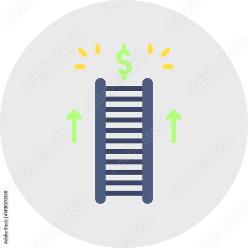 Motivation & Incentives single vector illustration icon