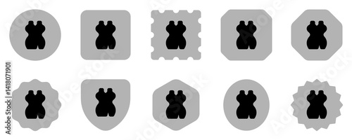 Editable cocktail dress vector icon. Clothing, fashion, apparel. Part of a big icon set family. Perfect for web and app interfaces, presentations, infographics, etc