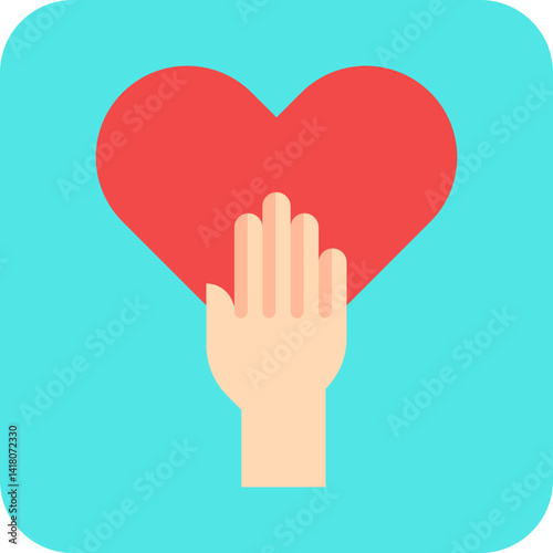 Honesty single vector illustration icon