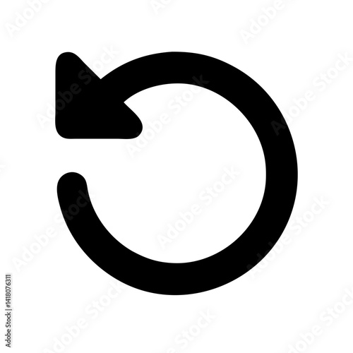 Refresh Circle Icon Vector Illustration