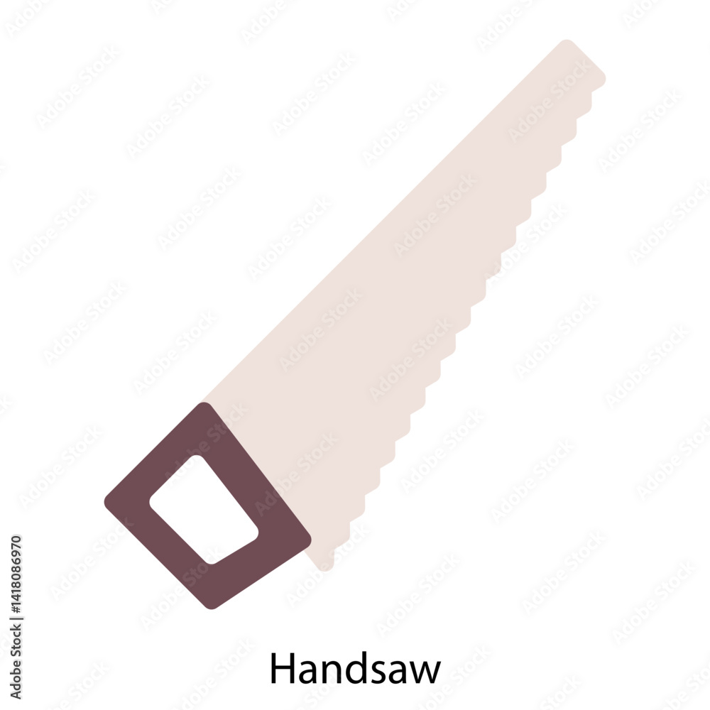 Handsaw single icon vector illustration Handsaw single icon vector illustration