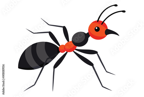 a--ant-vector-art-illustriton-white-backround.eps