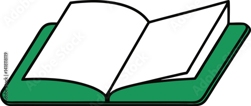 Cute vector illustration stack of books to read. World Book Day. Education concept. Design template with pile of open books. Book festival.