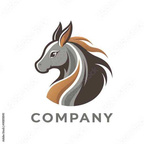 Elegant Horse Head Logo Design for Business Ventures